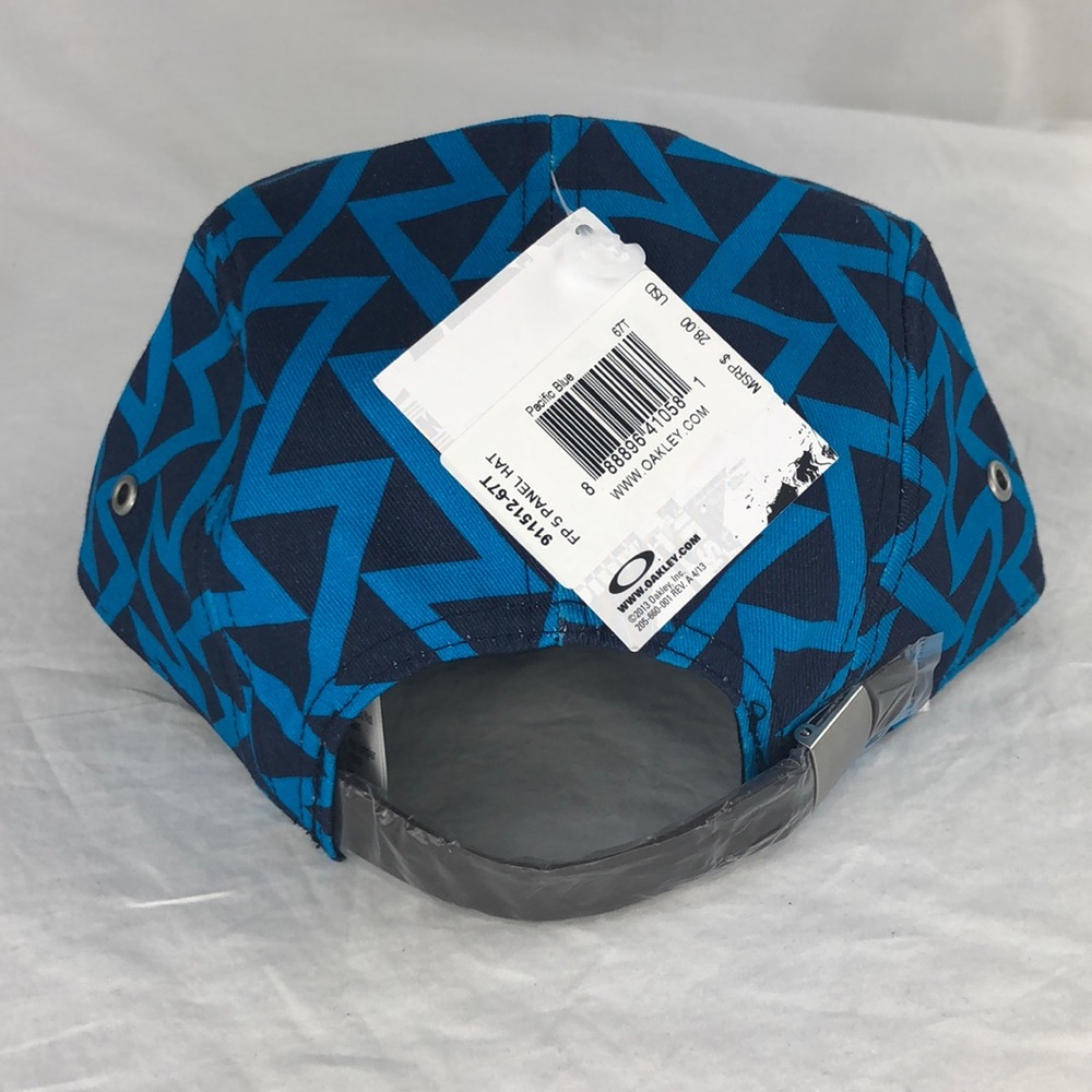 Oakley Factory Pilot Blue Flat Panel Hat - Picture 2 of 4